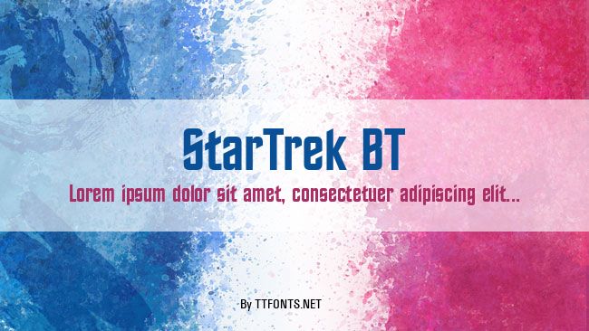 StarTrek BT example
